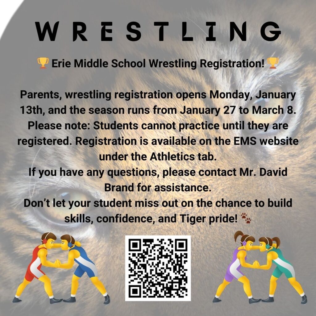 Erie Middle School’s Weekly Newsletter 1/10/25 – Erie Middle School